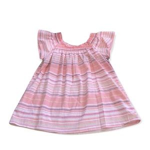 Wrangler off shoulder smocked top size Large